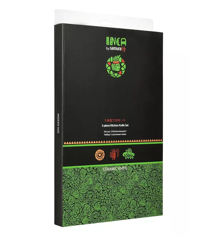 Set 3 keramische messen van de Samura serie INCA ⚔️