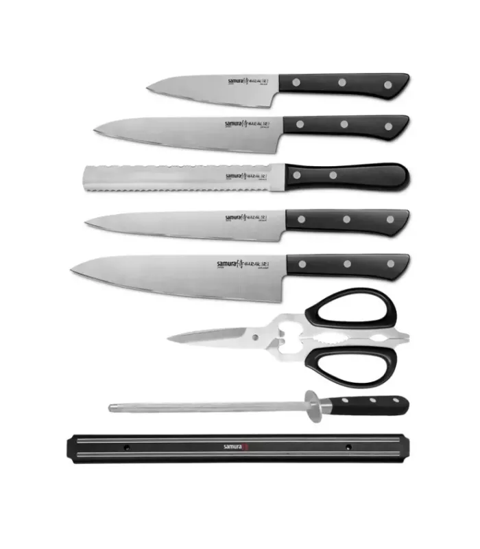 Conjunto 8 facas Samura Harakiri Super ⚔️