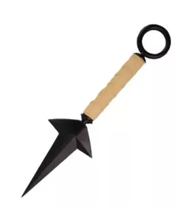 Faca Lanzadora de Naruto, comprimento de 28,5 cm. ⚔️
