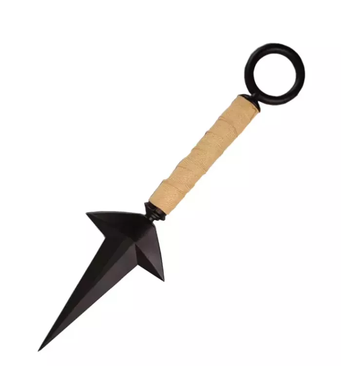 Faca Lanzadora de Naruto, comprimento de 28,5 cm. ⚔️
