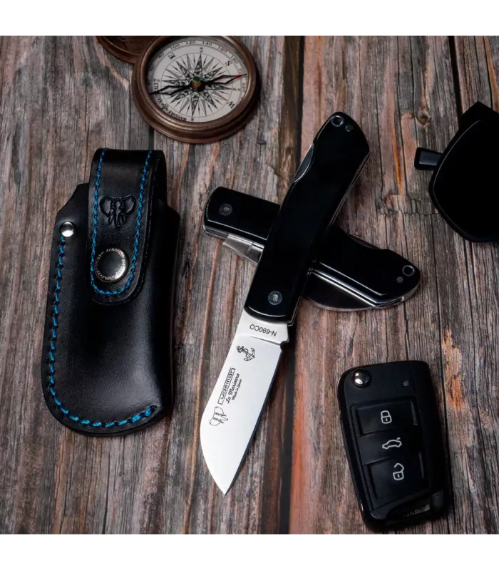 Couteau marin en micarta avec étui ⚔️