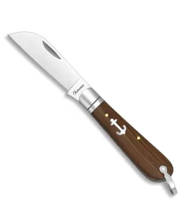 Couteau marin avec manche en bois ⚔️