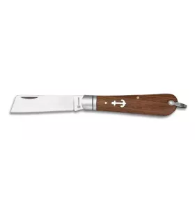 Maritimes Messer mit abgeschnittener Spitze (Klinge 7,5 cm) ⚔️