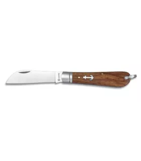 Zeilmesmes met houten handvat (blad 8 cm.) ⚔️