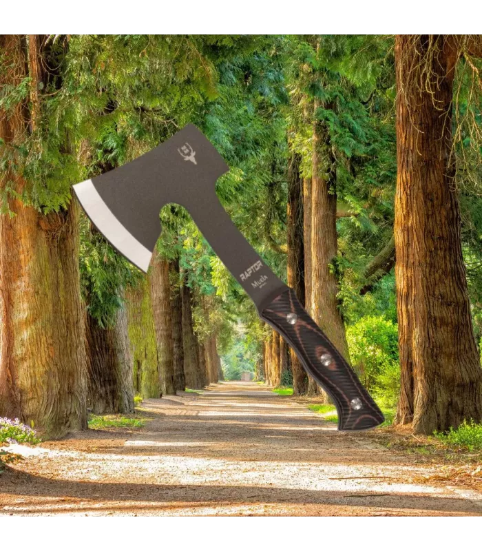 Hacha RAPTOR Micarta de Muela ⚔️