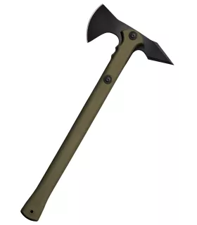 Økse funktionel Cold Steel model Trench Hawk, grøn ⚔️