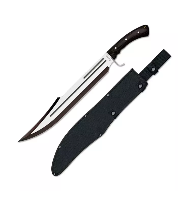 Machete mit Klingenbrecher-Marke Albainox Stamina Schwarz (43 cm.) ⚔️