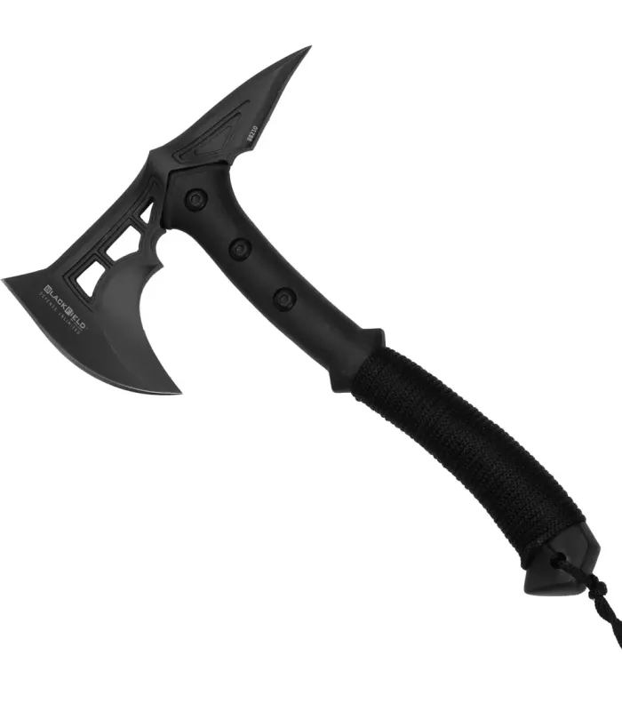 BlackField-Axt aus schwarzem Stahl Tactical Axt ⚔️