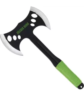 Hache tactique acier modèle Zombie Dead ⚔️