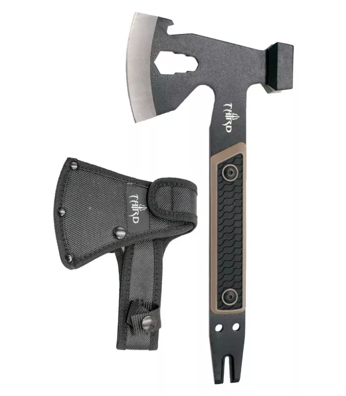 Hacha táctica Third en acero modelo M9000 ⚔️