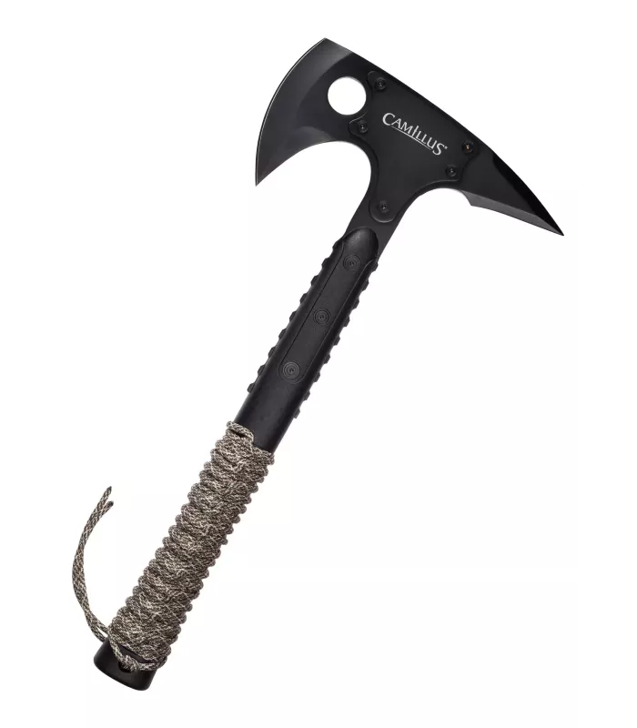 Hacha Tomahawk Camillus modelo SIN, con funda ⚔️