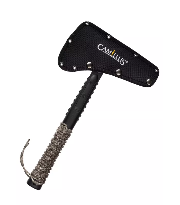 Hacha Tomahawk Camillus modelo SIN, con funda ⚔️