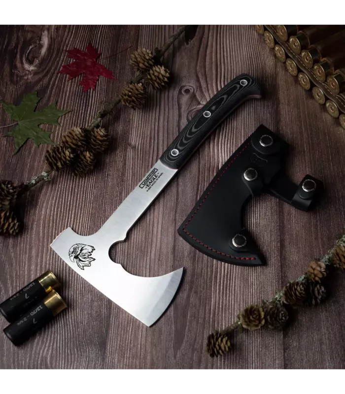 Axt Adler, schwarzer Micarta-Griff ⚔️