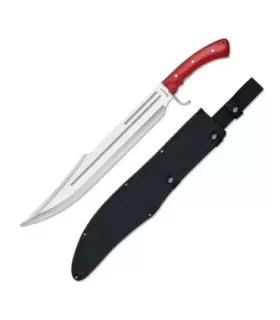 Machette coupe-cannes marque Albainox Stamina rouge (43 cm.) ⚔️