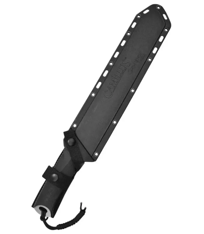 Facão tático cortador de galhos Camillus modelo CARNIVORE INJECT, com bainha ⚔️