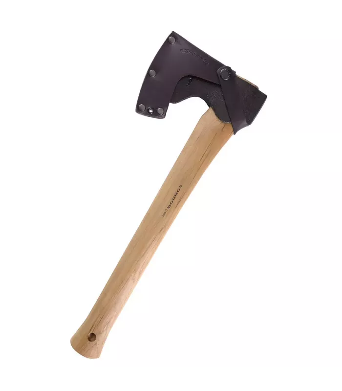 Machado Condor de Carpintaria com bainha de couro ⚔️