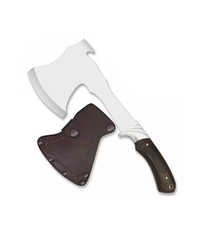 Albainox økse med skinner (29 cm.) ⚔️