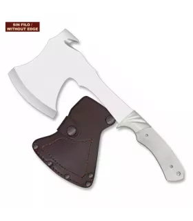 Axe with skinner and steel blade, unsharpened ⚔️
