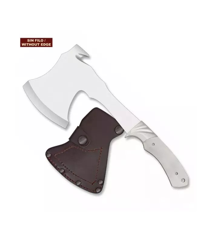 Machado com skinner e lâmina de aço, sem fio ⚔️