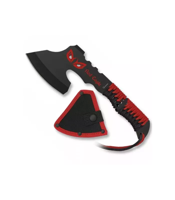 Hache Red Eagle, manchette corde (26 cm.) ⚔️