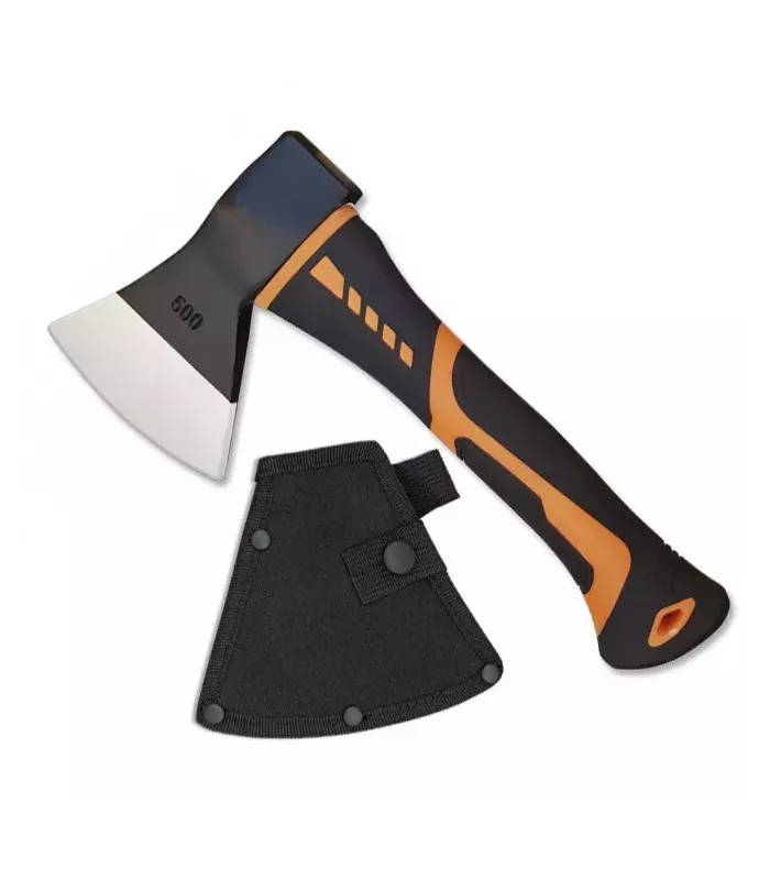 Albainox Tactical Axe Orange Handle ABS (25 cm.) ⚔️