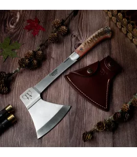 Ascia da caccia con manico in asta ⚔️