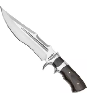 Cuchillo de caza modelo bowie con funda (31 cm.) ⚔️
