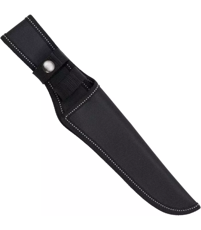 Coltello da caccia modello bowie con fondina (31 cm). ⚔️