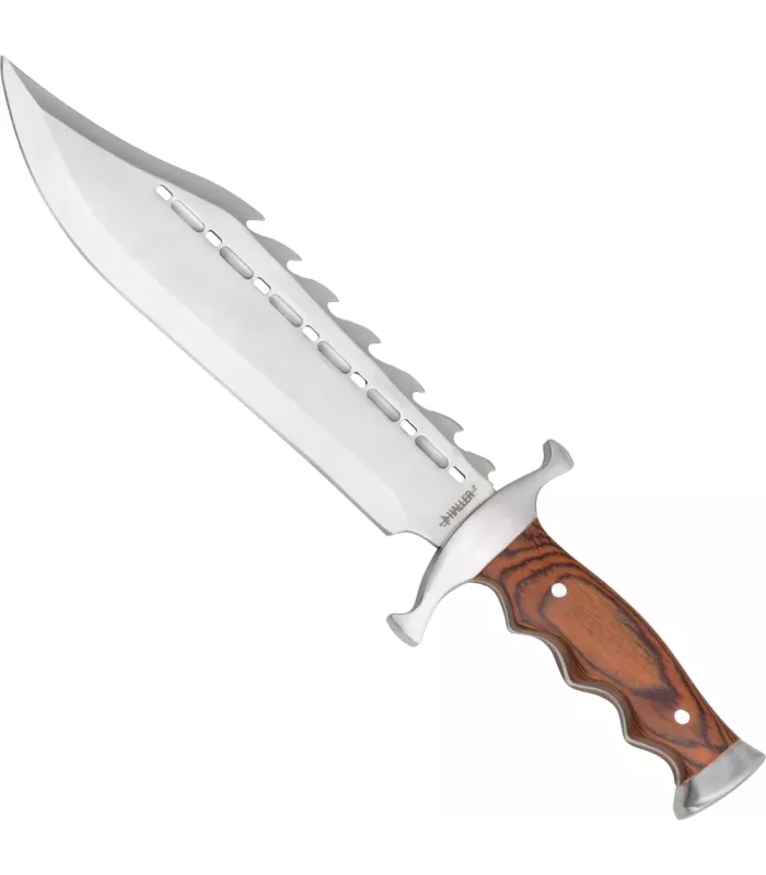 Jagdmesser Modell Bowie mit Scheide (38 cm). ⚔️
