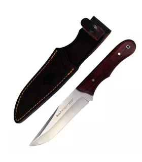 Muela Pioniermesser, Stahl Mova und Griff aus Holz