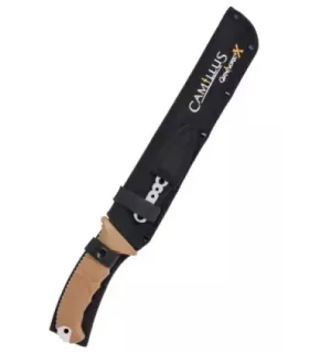 Taktisches Machete zum Schneiden von Ästen Camillus Modell CARNIVORE X mit Hülle