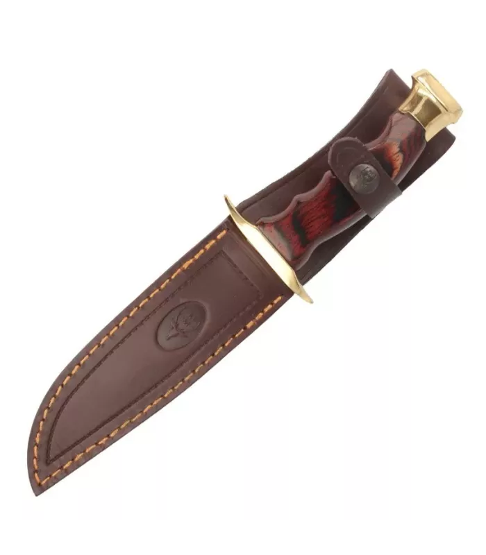 Couteau Bowie de Muela, bois corail (25,5 cm). ⚔️