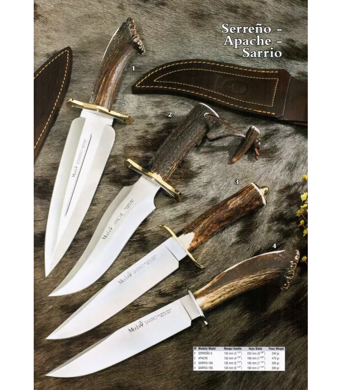 Serreño-Apache-Sarrio Messer ⚔️
