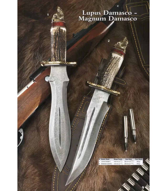 Lupus Damastmesser von Muela ⚔️