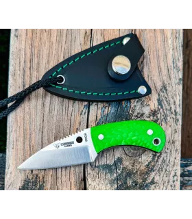 Yoda Juma Knives green mango from Cudeman, leather sheath ⚔️
