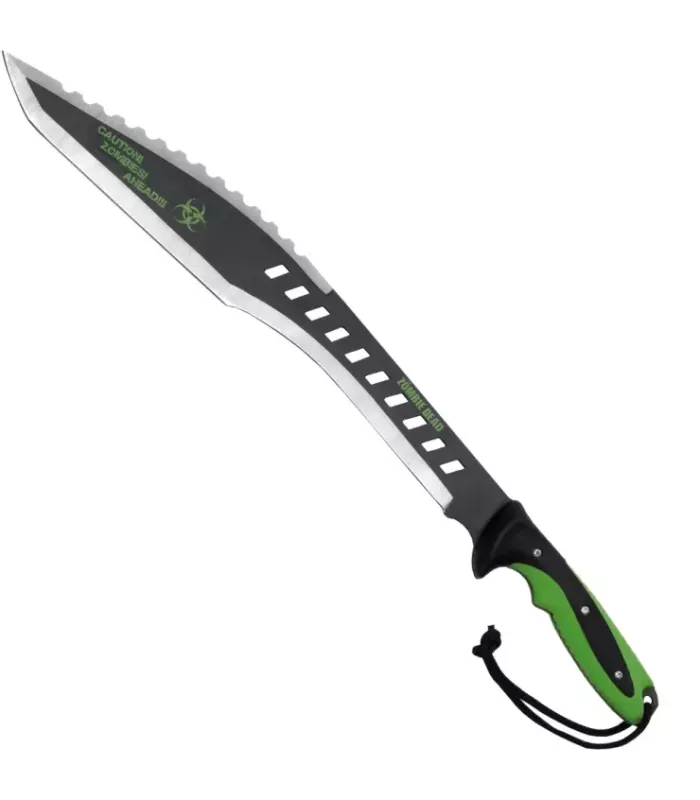 Facão tático cortacañas modelo Zombie Dead (63 cm.) ⚔️