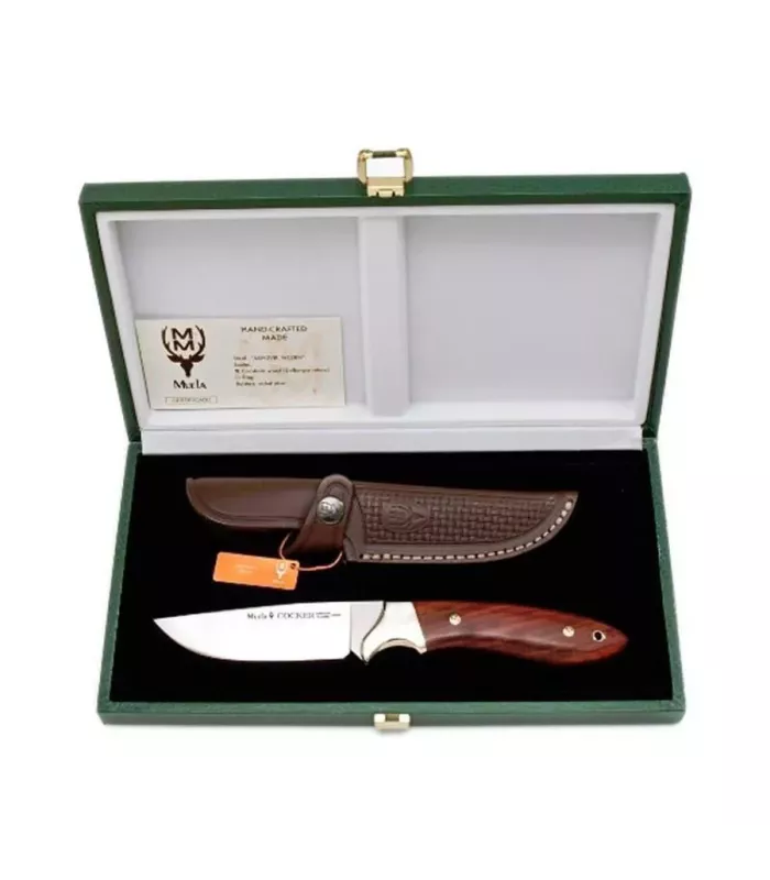 Cocker Hunting Knife, blade in Samdvol steel ⚔️