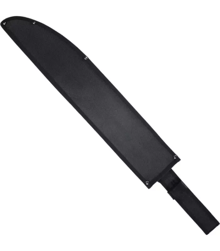 Facão tático cortacaças aço preto Zombie Dead ⚔️