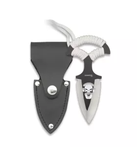 Cuchillo skinner calavera funda ABS ⚔️