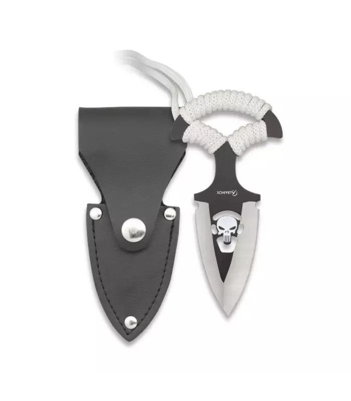 Cuchillo skinner calavera funda ABS ⚔️
