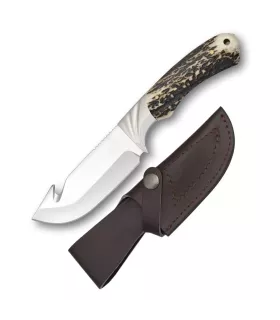 Jagdmesser mit Hirschgeweih-Griff ⚔️