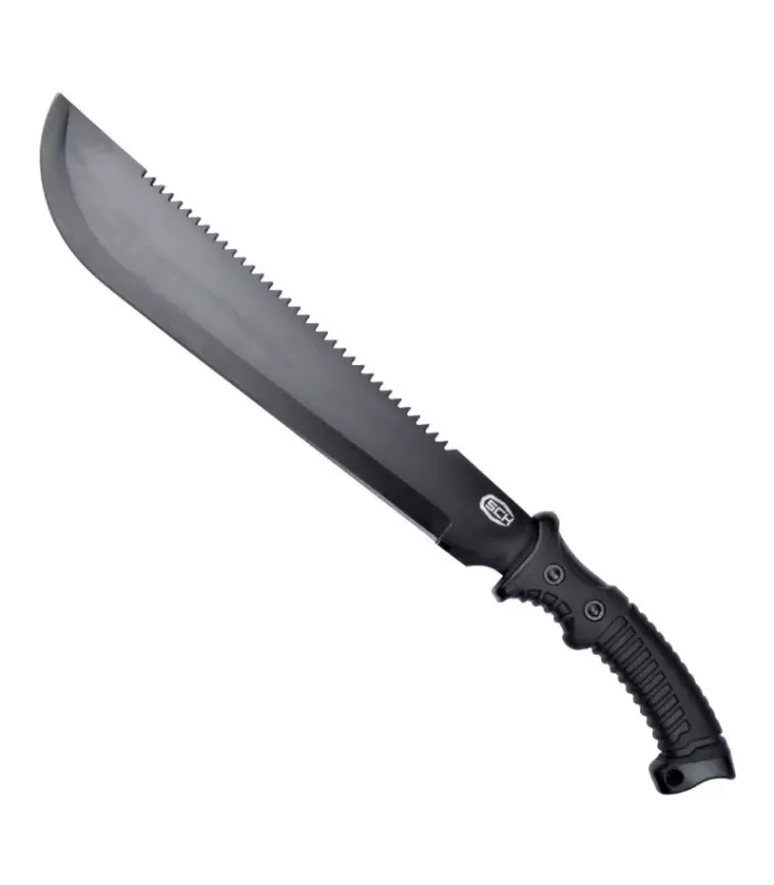 Machette coupe-cannes SCK lame supérieure dentée (46,5 cm). ⚔️