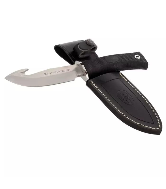 Cuchillo desollador mango de goma ⚔️