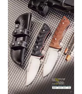 Couteau de chasse Rhino Micarta Coyote