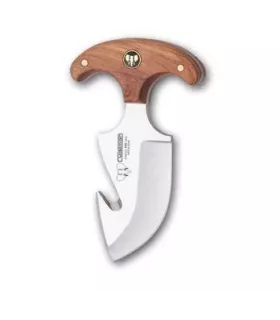 Cuchillo desollador, skinner, mango olivo