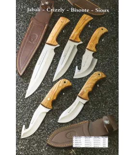 Wildschwein-Grizzly-Bison-Sioux Messer ⚔️