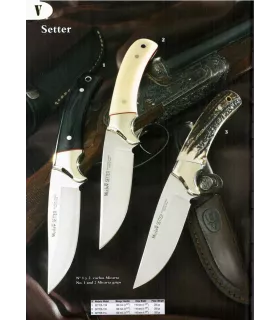 Jagdmesser für Setter, Ganzstahl von Muela ⚔️