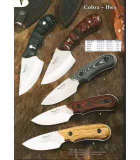 Cuchillo de Caza Cobra-Ibex de Muela ⚔️