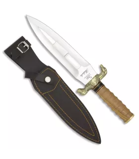 Cuchillo de remate de Caza Rehala, mango olivo ⚔️
