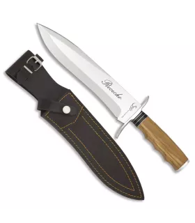 Couteau de finition pour la chasse à la traque, manche en olive ⚔️